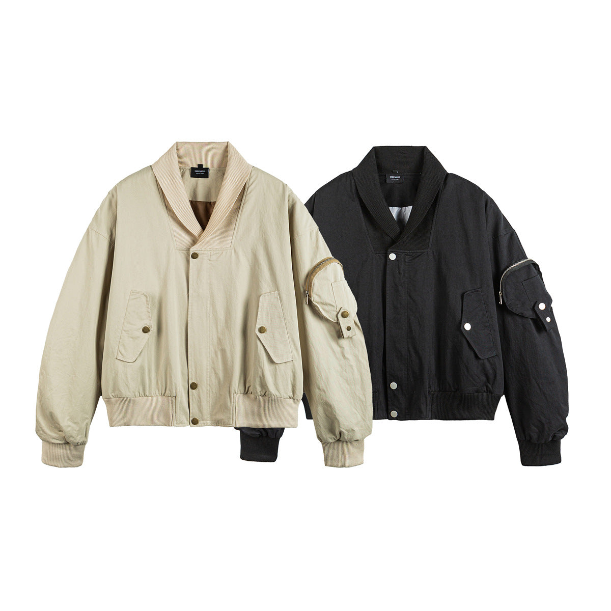 Loose Multi-pocket Cargo Jacket for Men Casual Wear